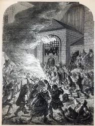 «No Popery»-opprørerne brant fengselet i Newgate i 1780